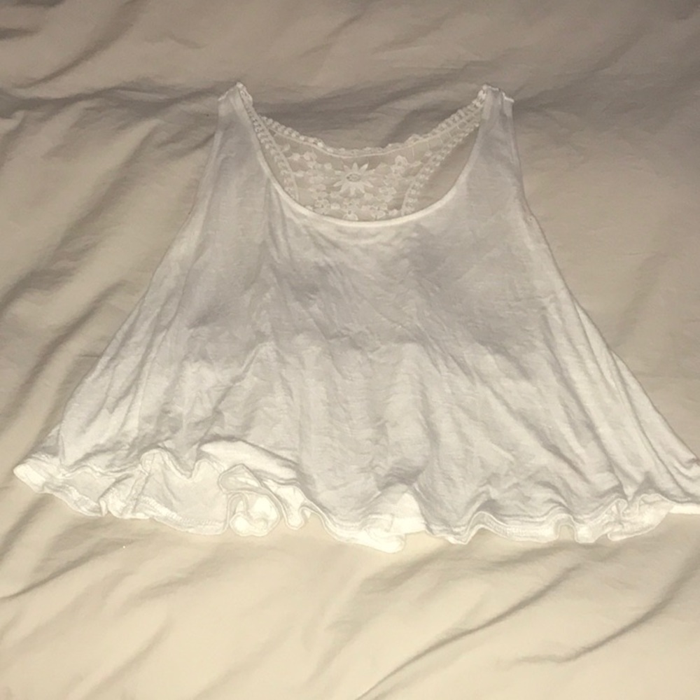 White tank top